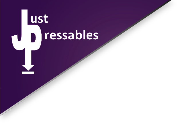 Just Pressables USA Logo